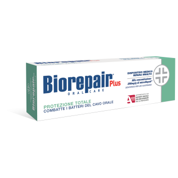 biorepair plus protezione totale ripara smalto dentifricio 25ml